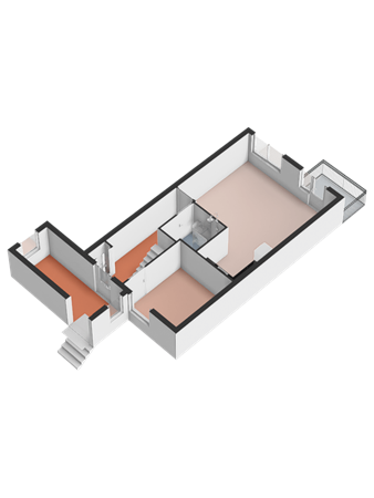 Floorplan - Prins Willem Alexanderstraat 12, 3751 DM Bunschoten-Spakenburg